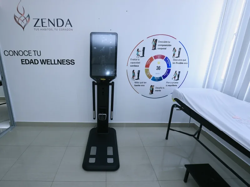 Fachada del consultorio ZENDA en Italia y Vancouver, Quito